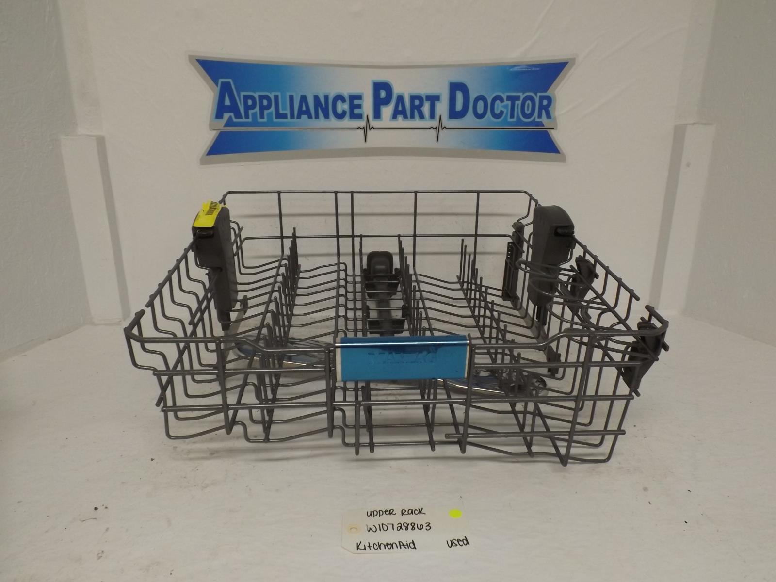KitchenAid Dishwasher W10728863 Upper Rack Used KitchenAid Dishwasher W10728863 Upper Rack Used